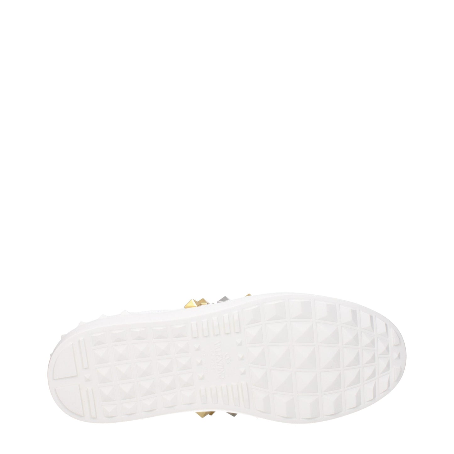 Valentino Garavani White Leather Low Top Sneakers