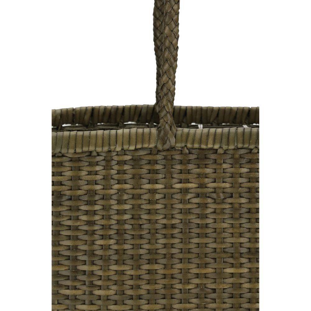 Dragon Diffusion Bicolor Buffalo Leather Shoulder Bag