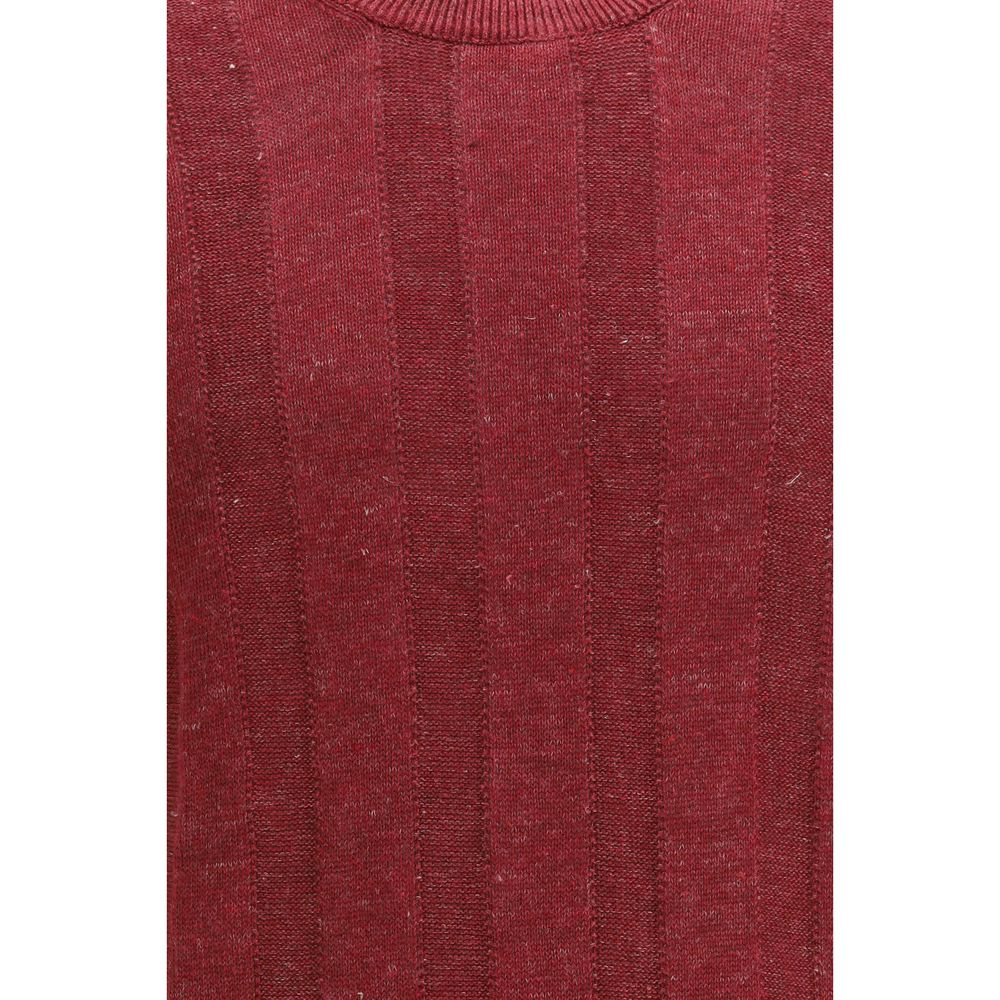 Brunello Cucinelli Multicolor Linen T-Shirt