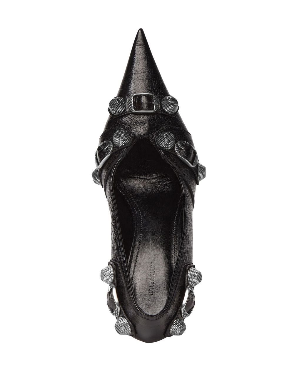 Balenciaga Balenciaga Cagole 90MM cracked heel pumps