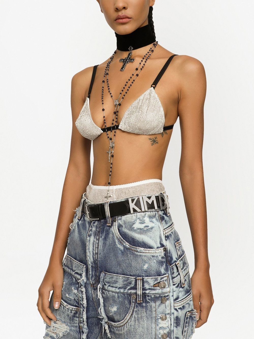 Dolce & Gabbana Dolce & Gabbana logo-lettering Leather Belt