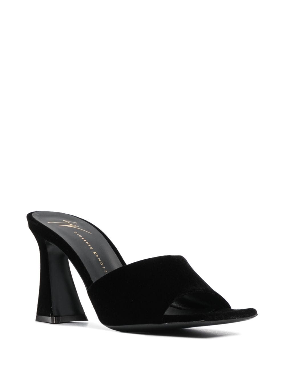 Giuseppe Zanotti Giuseppe Zanotti Solhene 90mm velvet-effect sandals