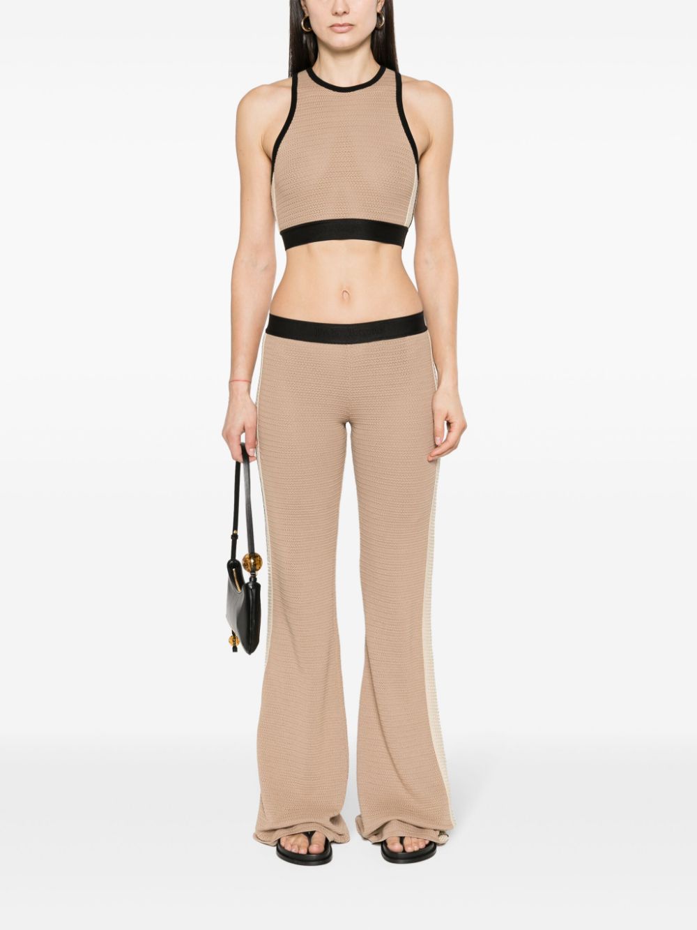 Palm Angels Palm Angels Top Beige