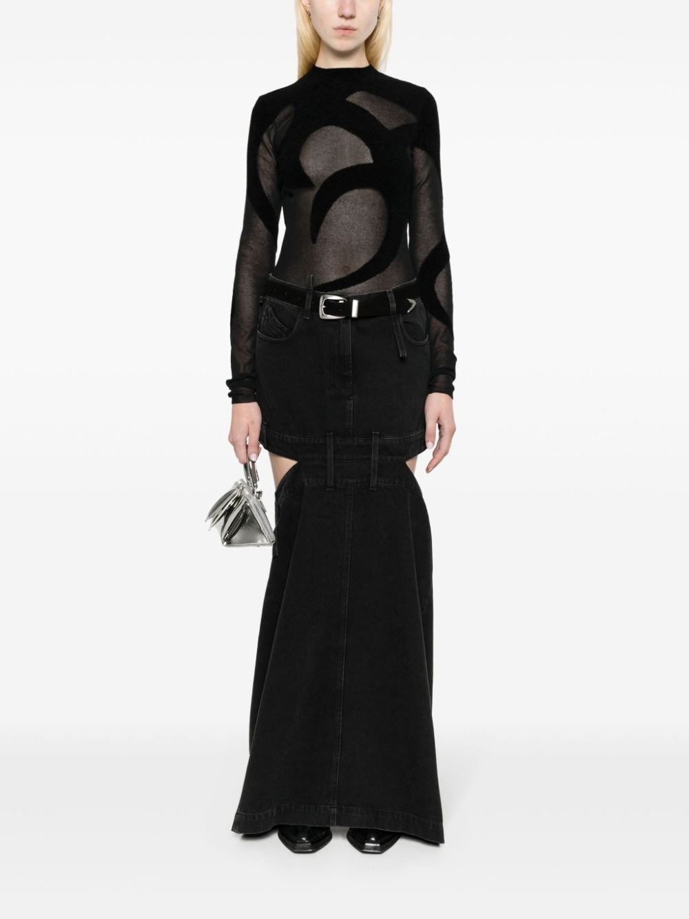 The Attico The Attico Skirts Black