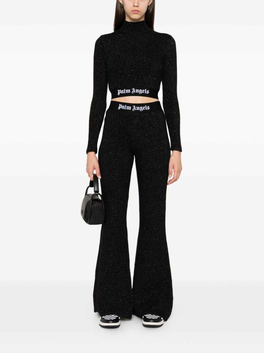 Palm Angels Palm Angels Trousers Black