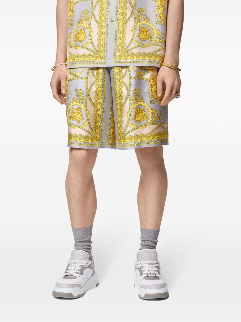 Versace Versace La Coupe des Dieux silk shorts