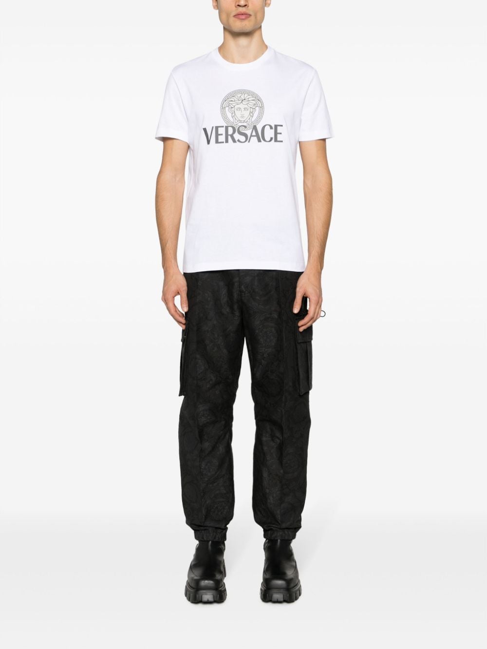 Versace Versace Medusa logo-print T-shirt