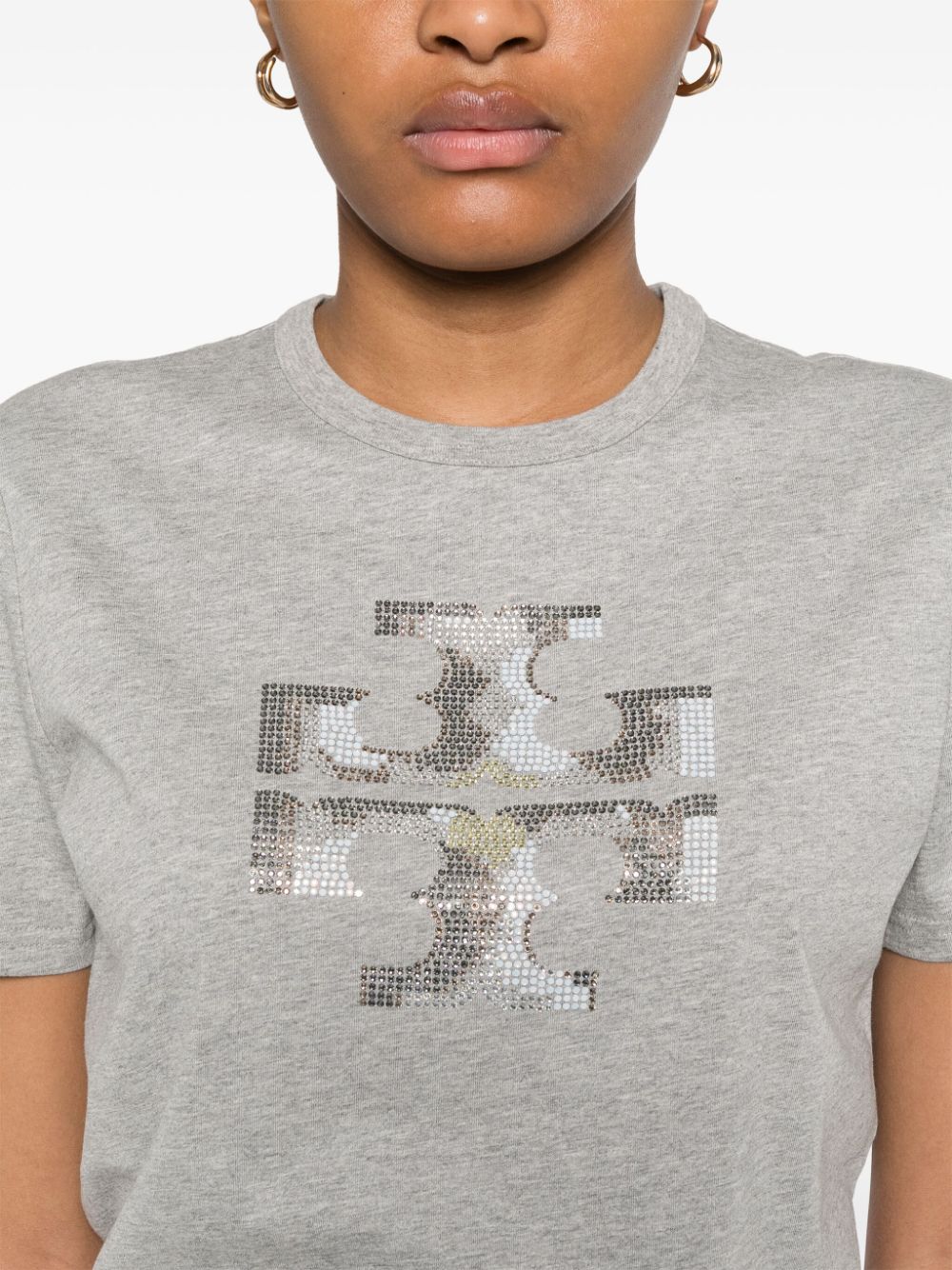 Tory Burch Tory Burch T-shirts and Polos Grey