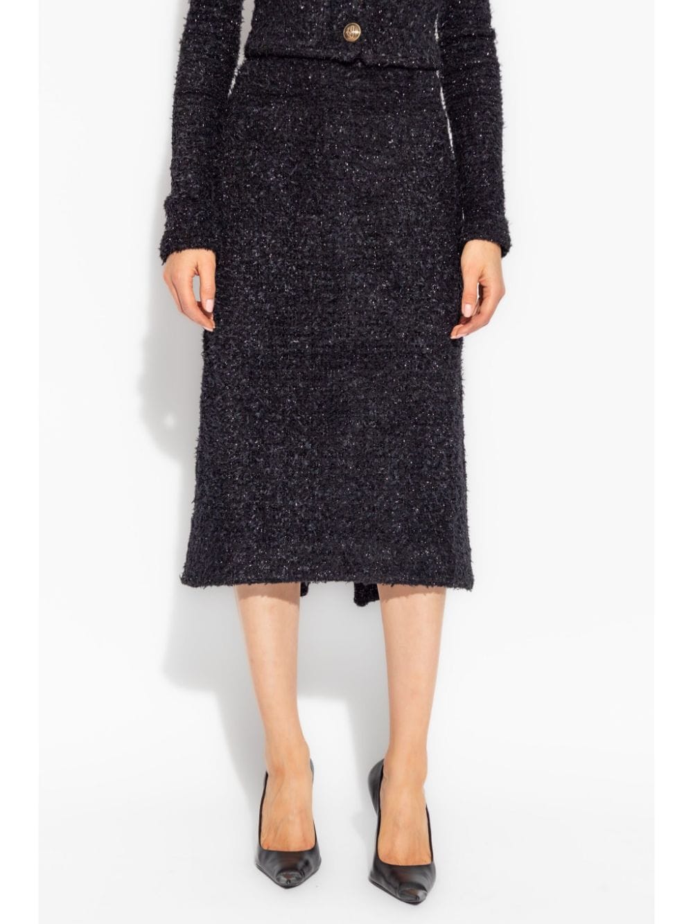 Balenciaga Balenciaga Tweed midi skirt