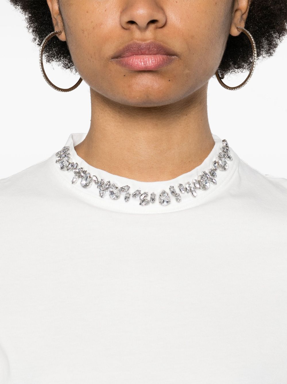 Golden Goose Golden Goose rhinestone-embellished Cotton T-shirt