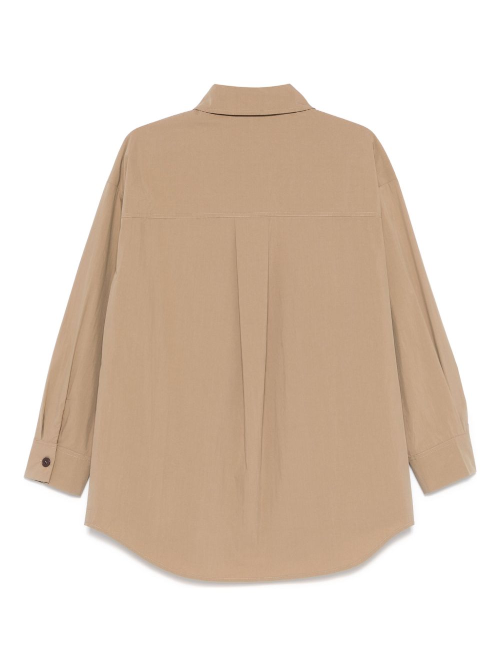 Parosh Parosh logo-embroidered shirt