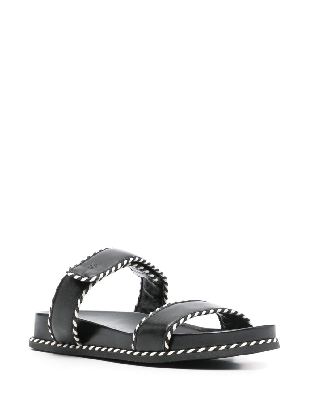 EMPORIO ARMANI EXCLUSIVE EMPORIO ARMANI EXCLUSIVE Emporio Armani Sandals with nappa strap and two-tone profiles