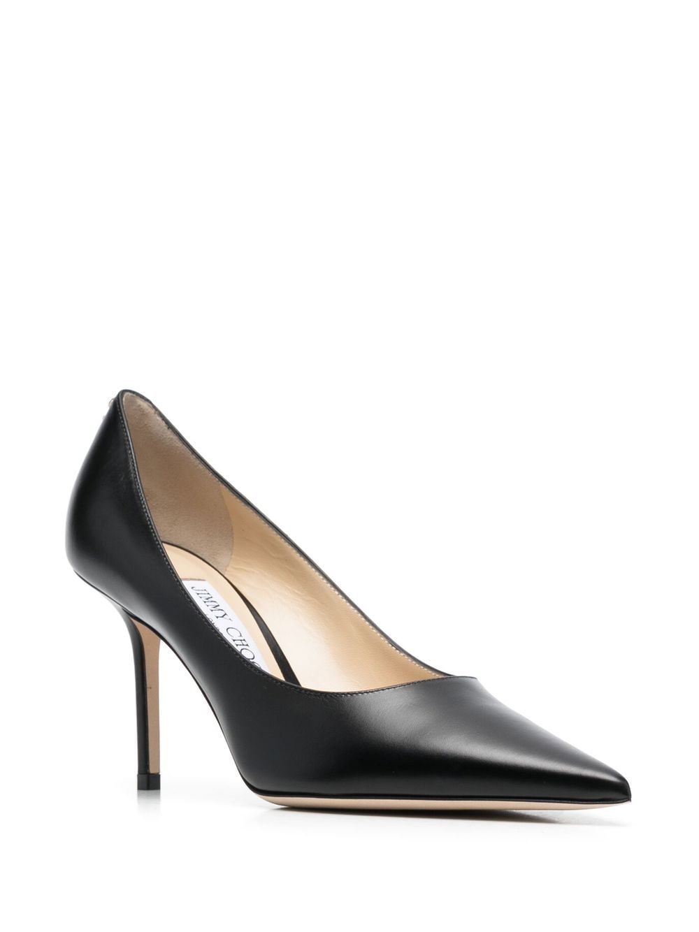 Jimmy Choo Jimmy Choo Romy 85 Kid Leather Pointy Toe Pumps