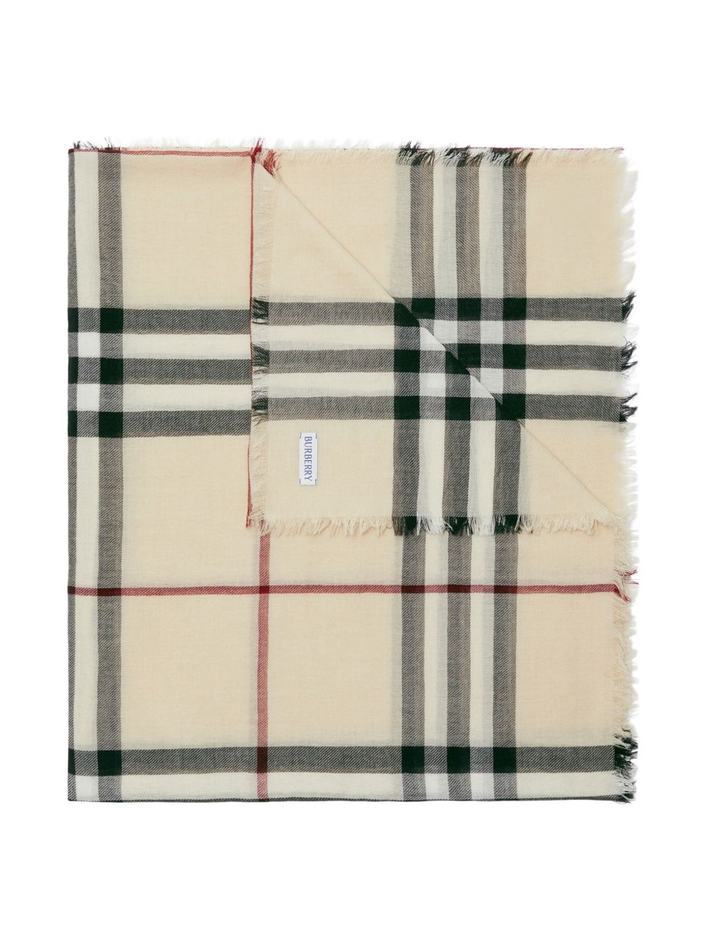 Burberry Burberry Check wool scarf