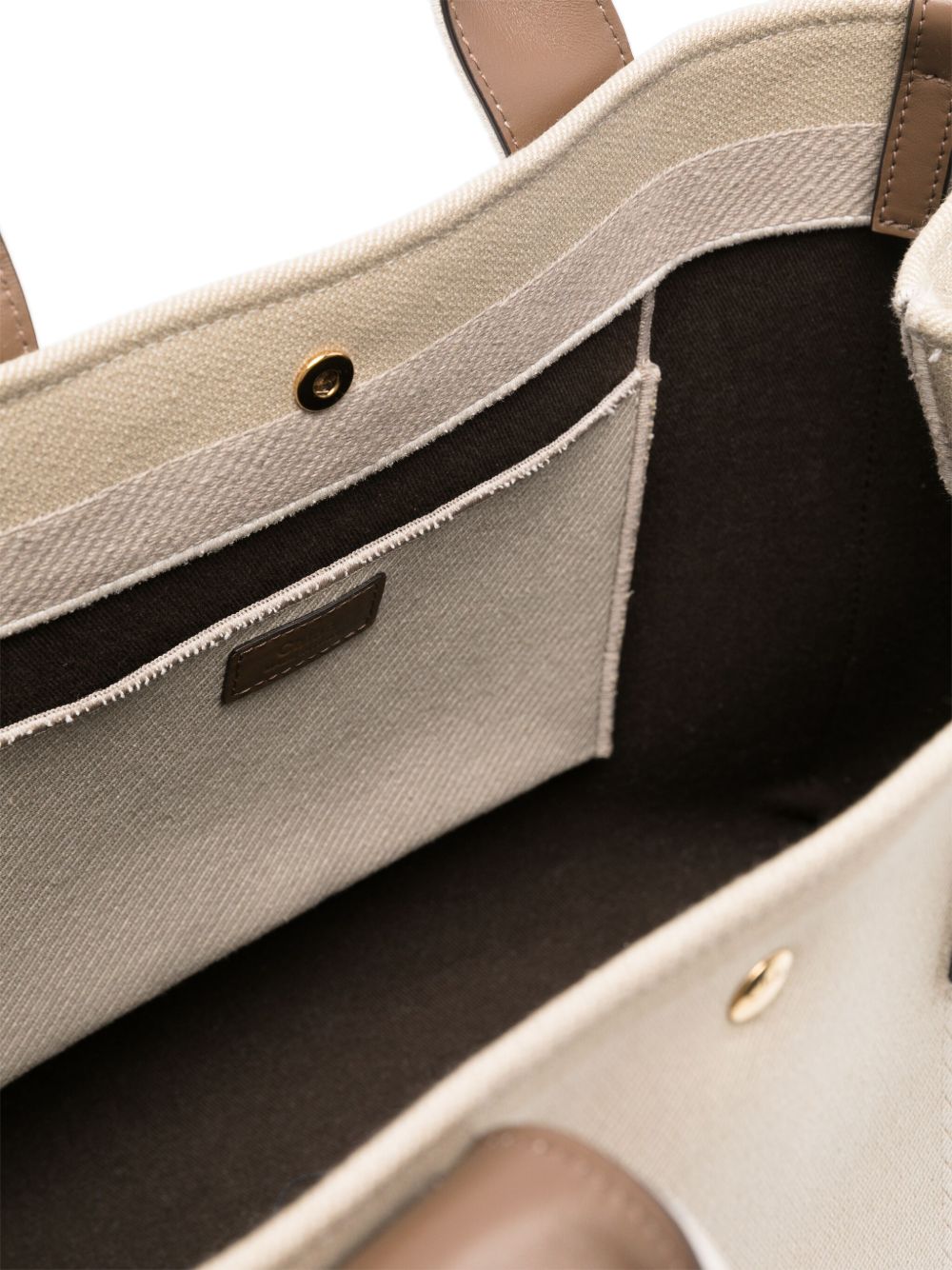 Chloé Chloé Carry canvas tote bag