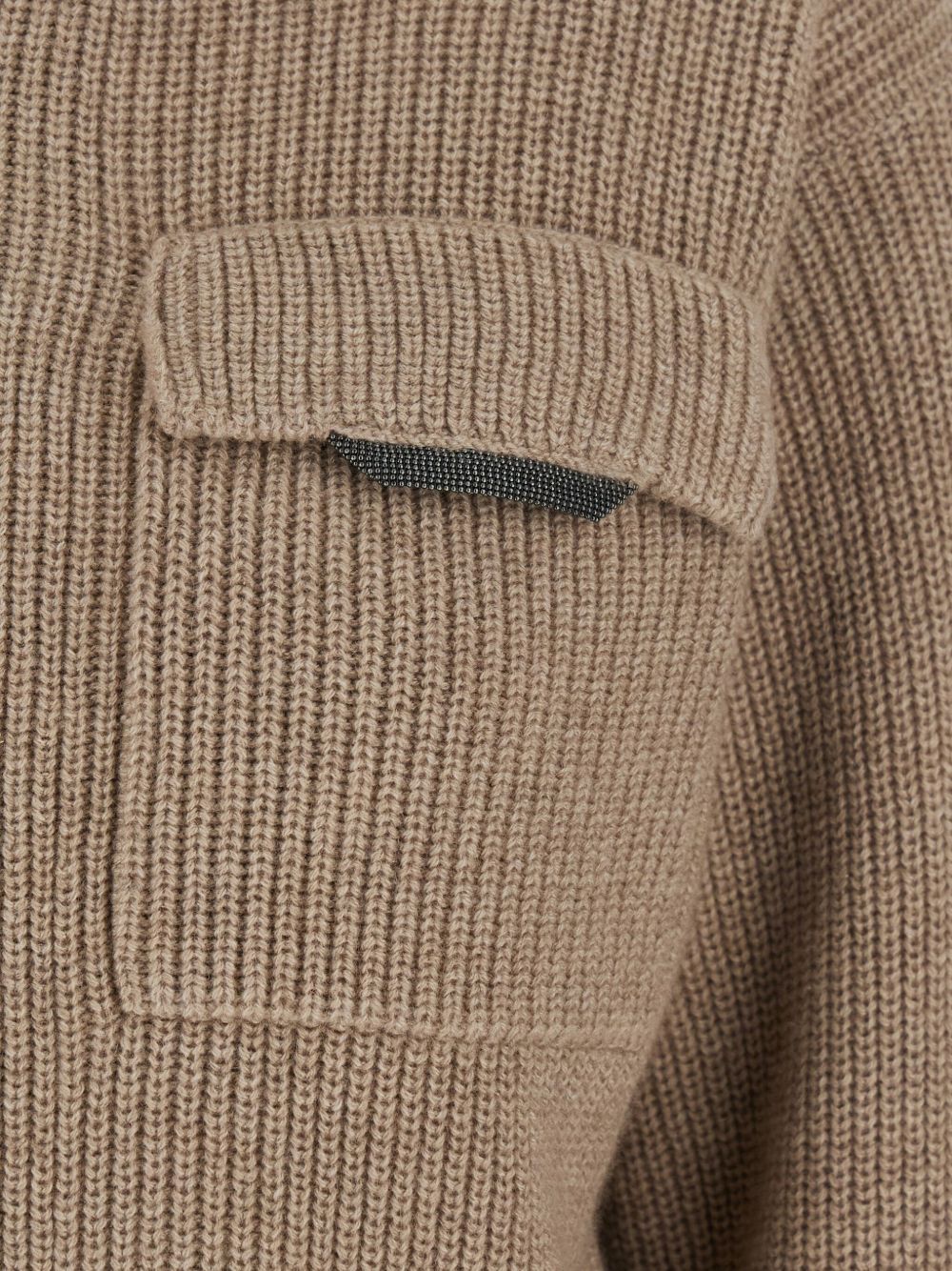 Brunello Cucinelli Brunello Cucinelli Zip-up ribbed cardigan