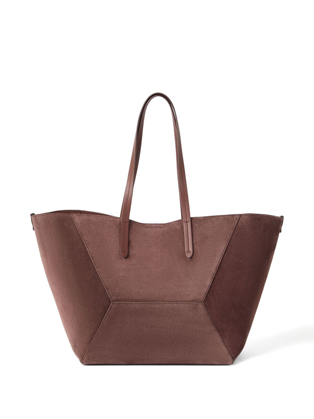 Brunello Cucinelli Brunello Cucinelli BC Duo bag in suede with monili