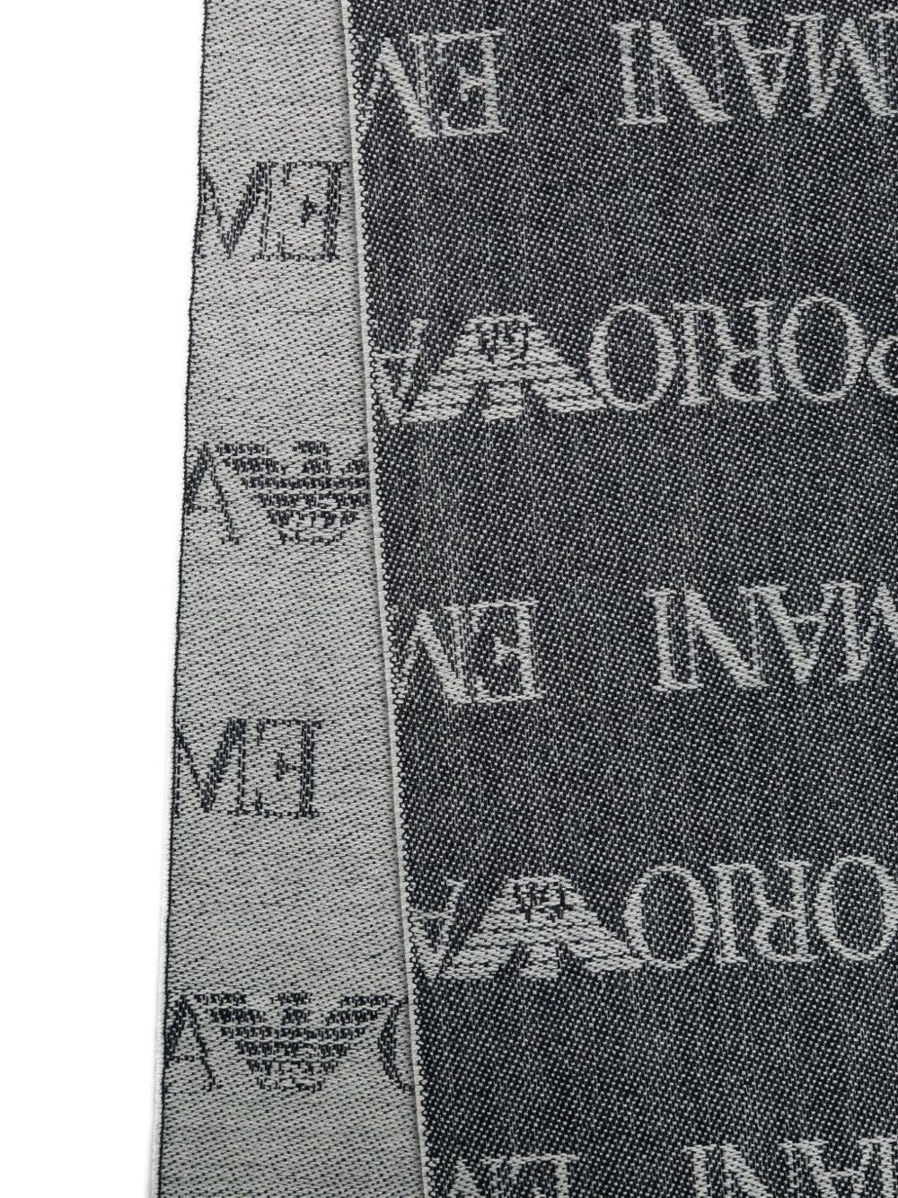 Emporio Armani Emporio Armani Wool blend scarf
