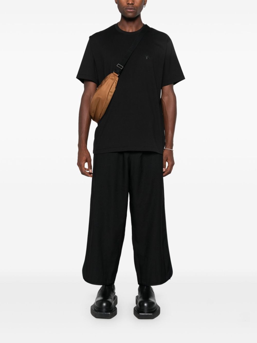 Y-3 Y-3 T-shirts and Polos Black