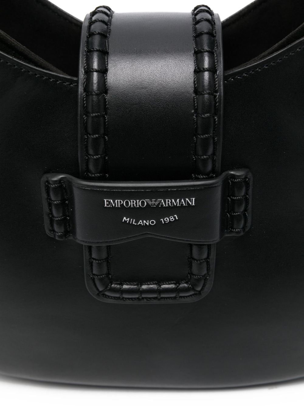Emporio Armani Emporio Armani braided-detail tote bag