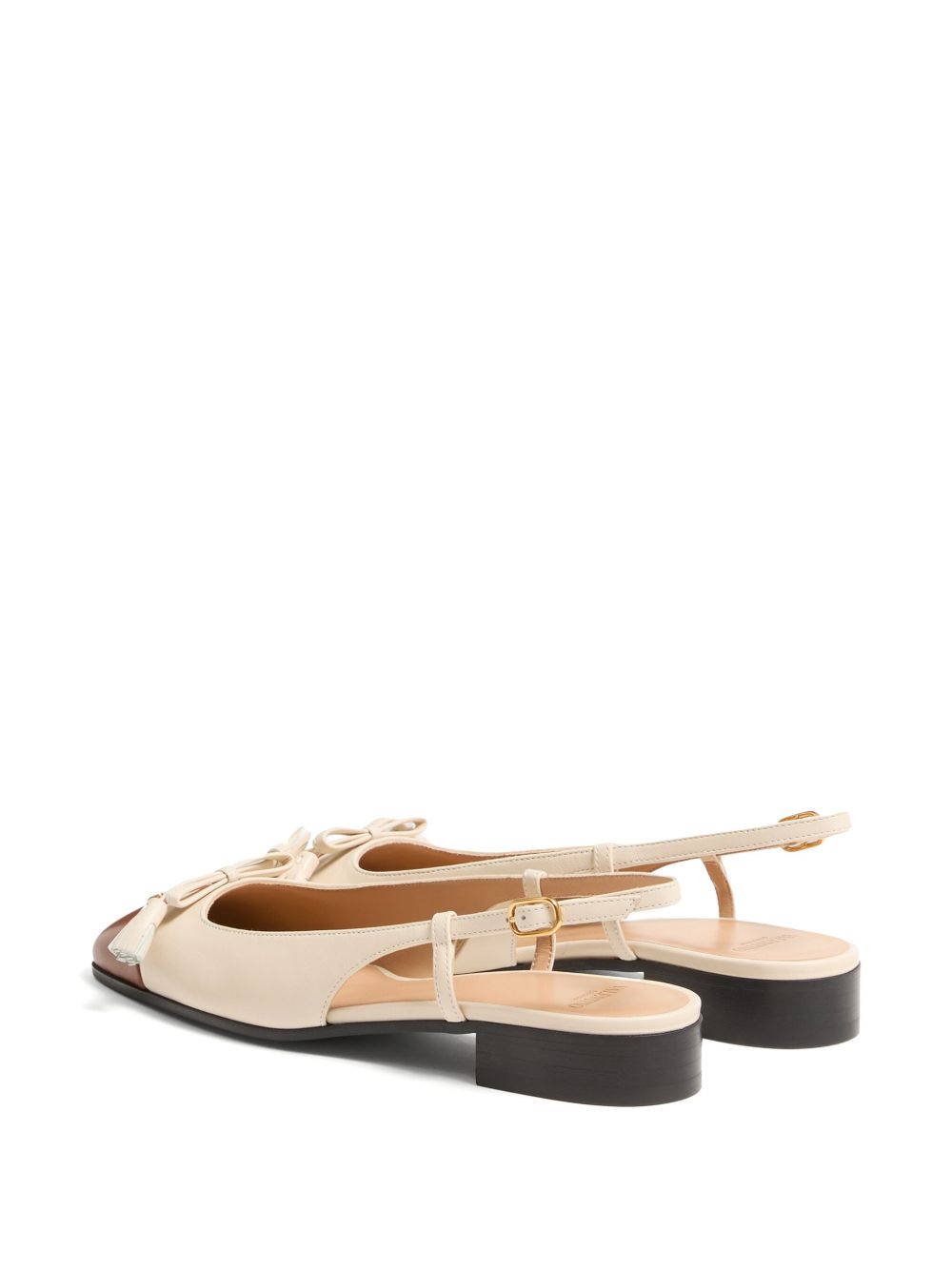 Valentino Garavani Valentino Garavani Du Roi leather ballet flats