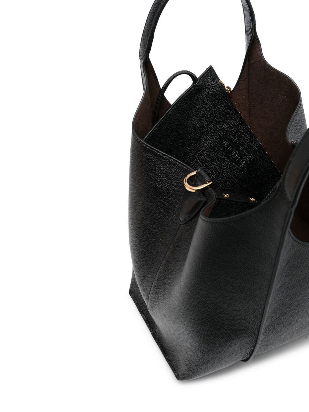 Tod'S Tod's T Timeless Mini Leather Shopping Bag