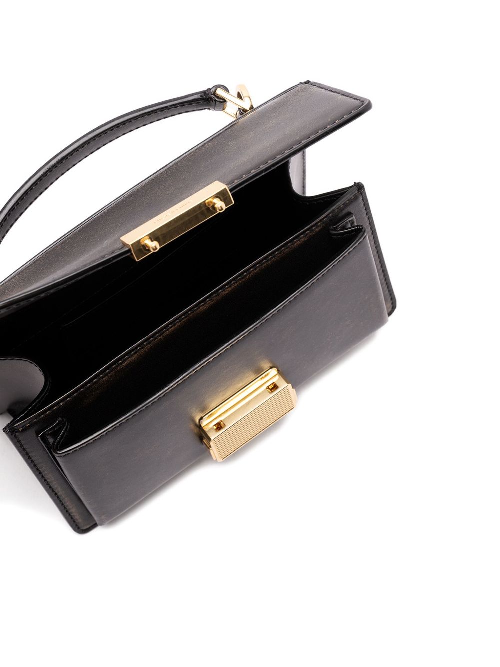 Golden Goose Golden Goose Venezia Bag in boarded leather with gold details