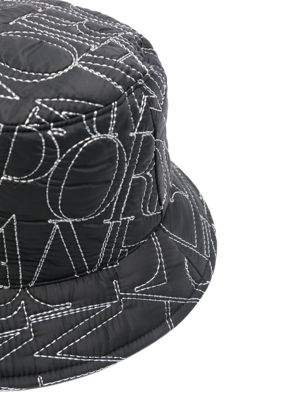 Emporio Armani Emporio Armani Logo-embroidered quilted bucket hat