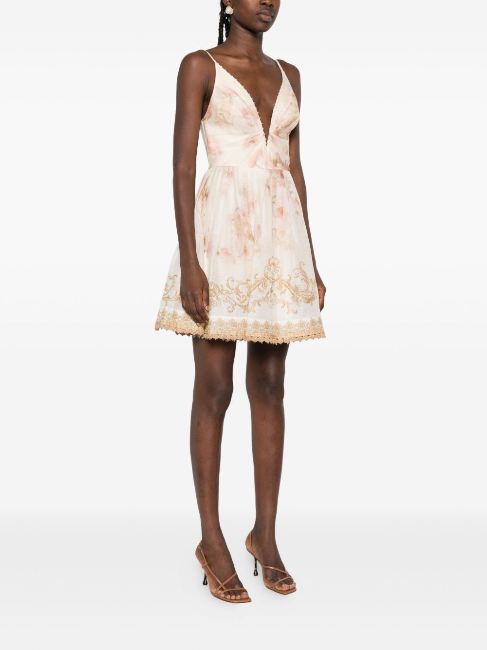 Zimmermann Zimmermann Hypnotic trimmed mini dress