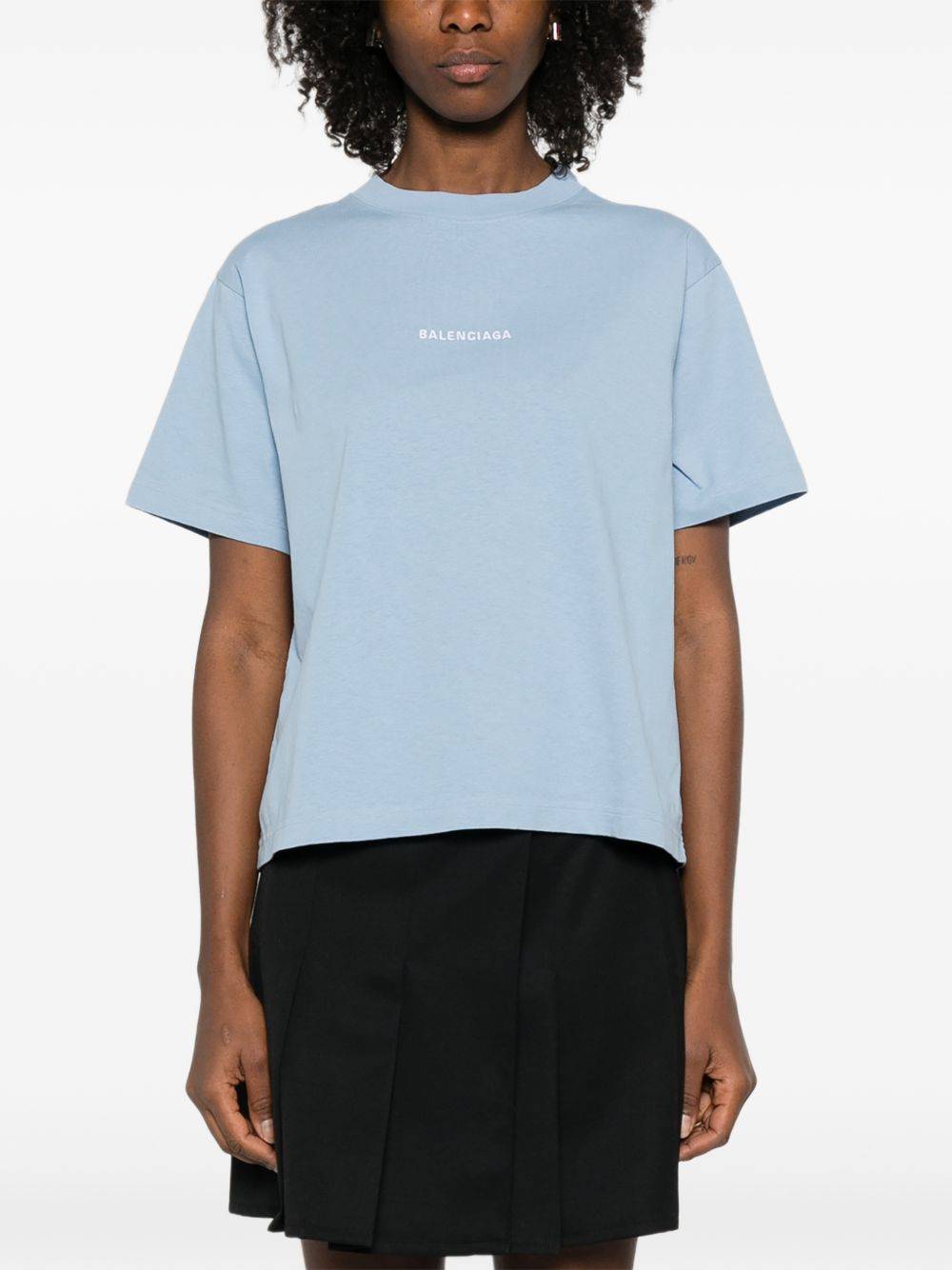 Balenciaga Balenciaga T-shirts and Polos Clear Blue
