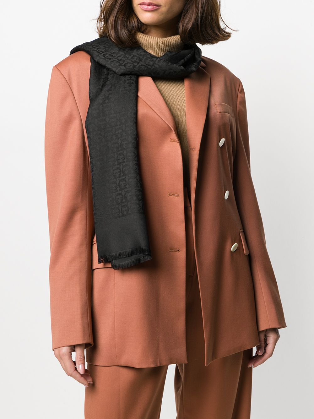 Ferragamo Ferragamo Scarfs Black