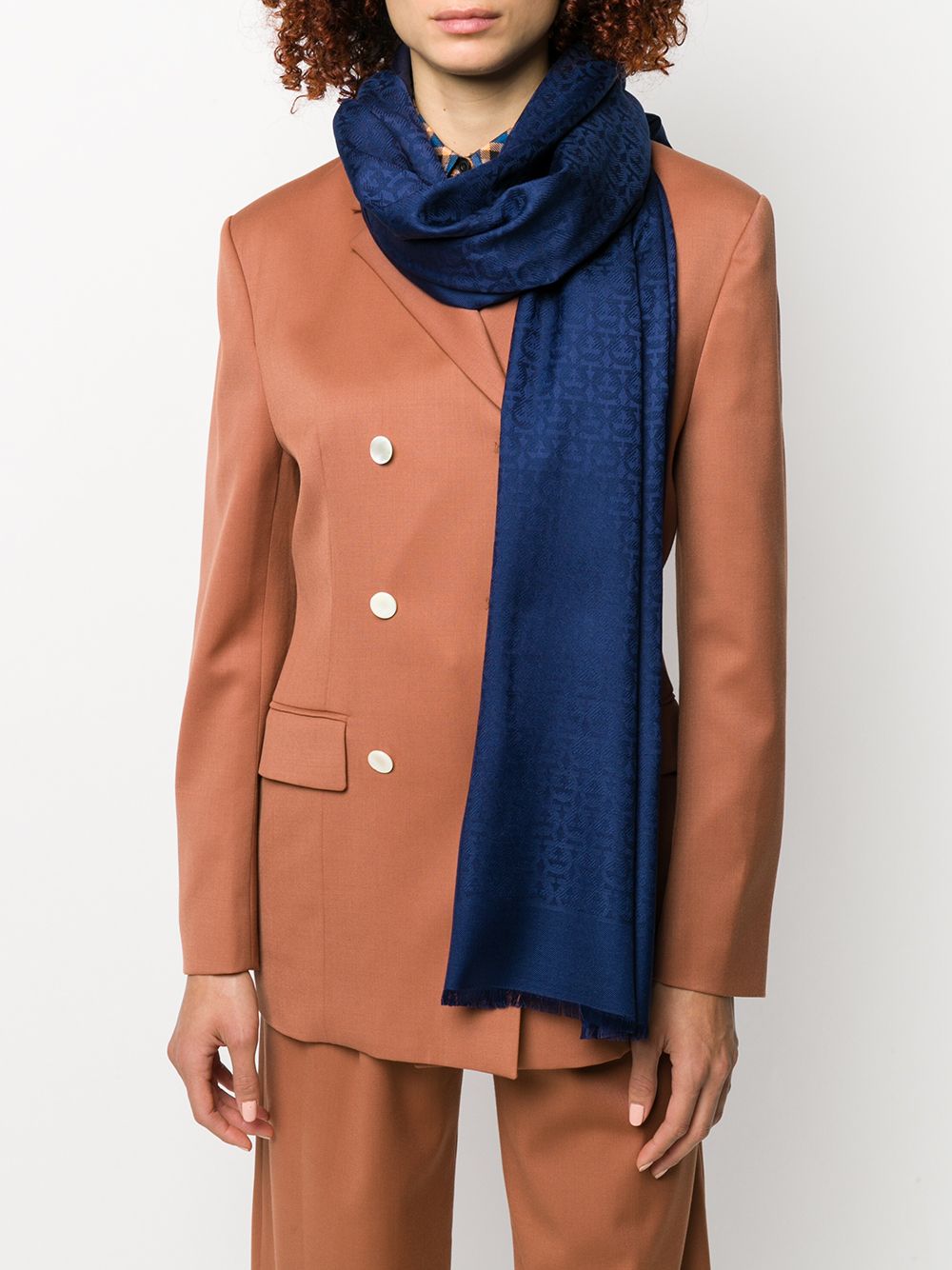 Ferragamo Ferragamo Scarfs Blue