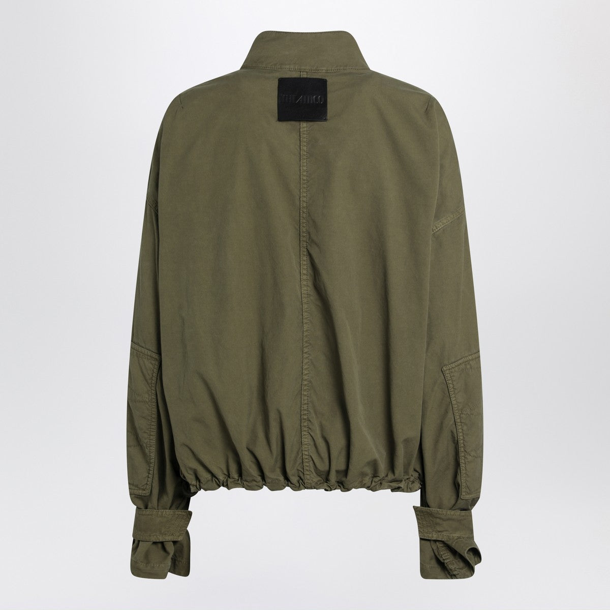 The Attico The Attico Military green cotton cargo jacket
