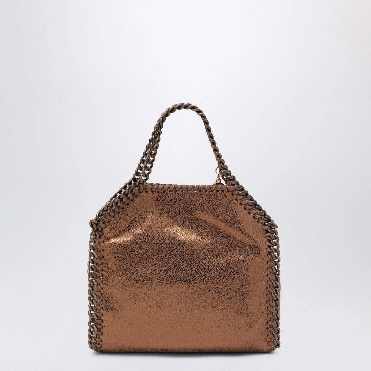 Stella McCartney Stella McCartney Bronze Micro Falabella tote bag