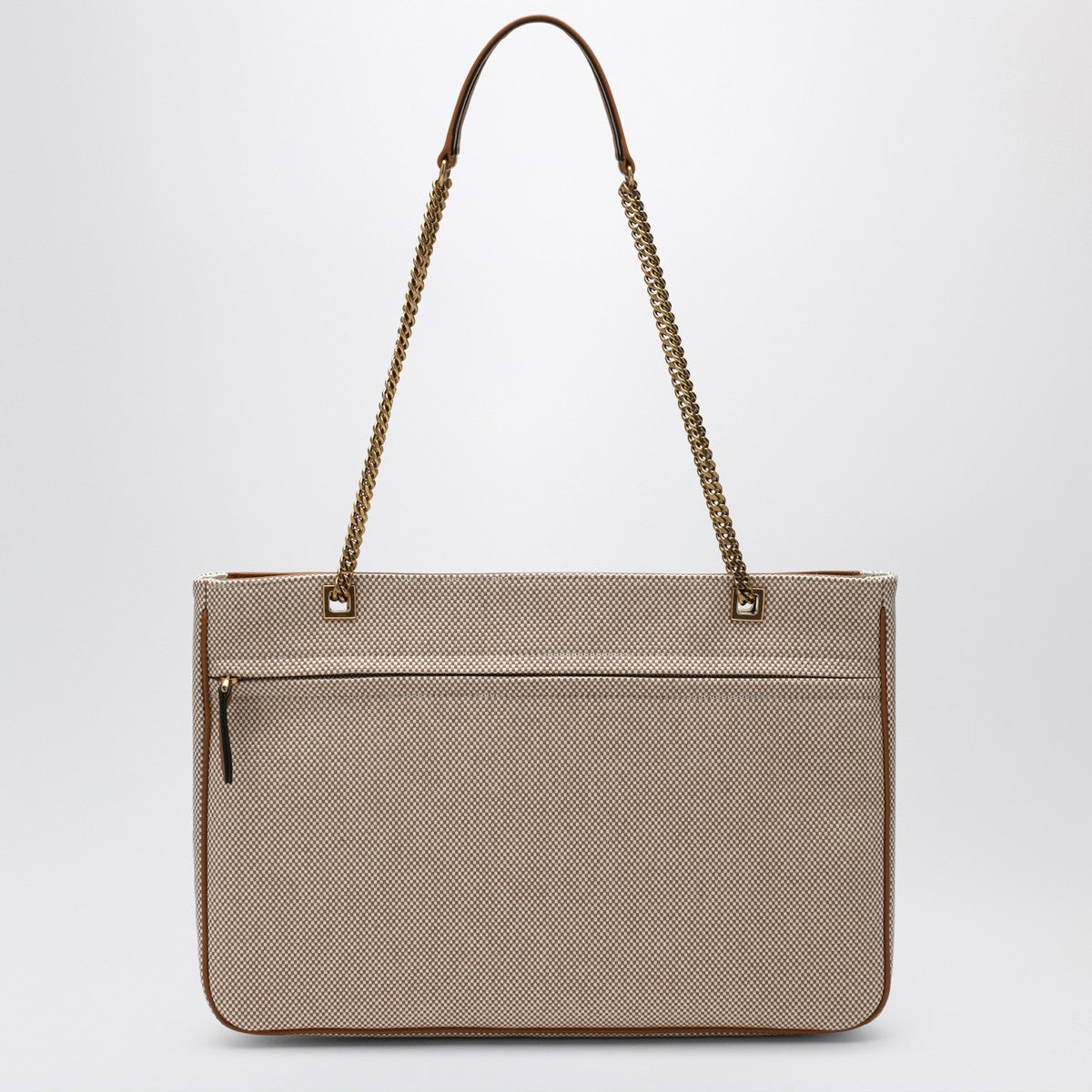 Valentino Garavani Valentino Garavani Medium Viva Superstar bag in natural/spice canvas