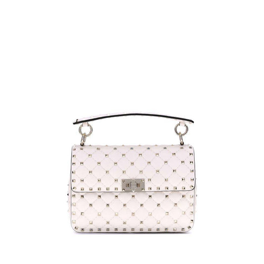 Valentino Garavani Cream Lamb Ovis Aries Aries Shoulder Bag