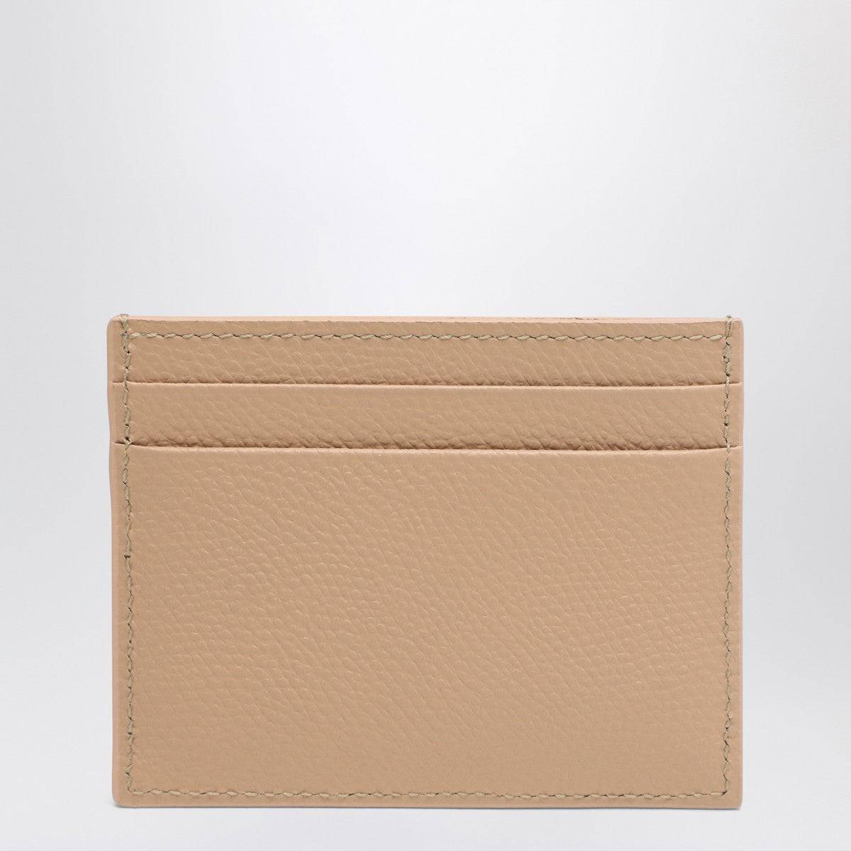 Valentino Garavani Valentino Garavani Vlogo Signature credit card holder Rose Sand