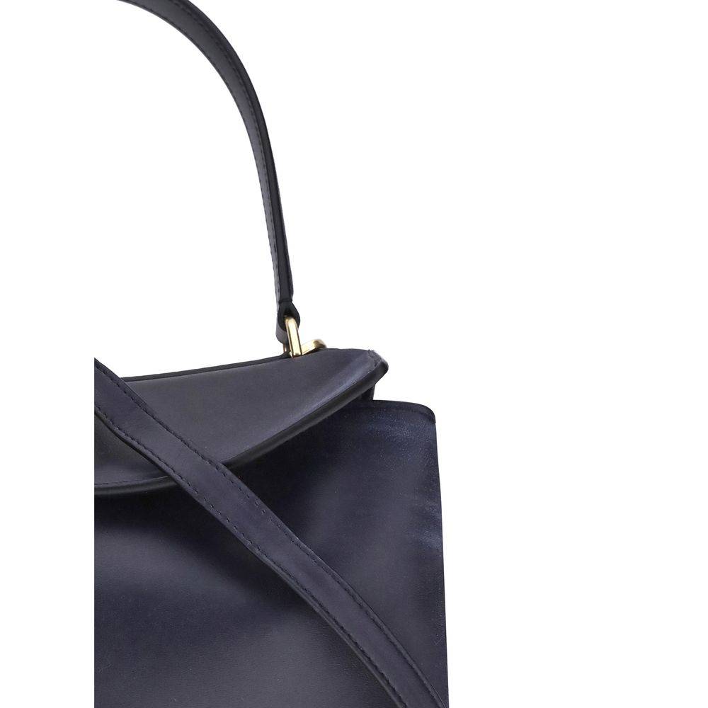 Balenciaga Blue Calf Leather Bos Taurus Shoulder Bag