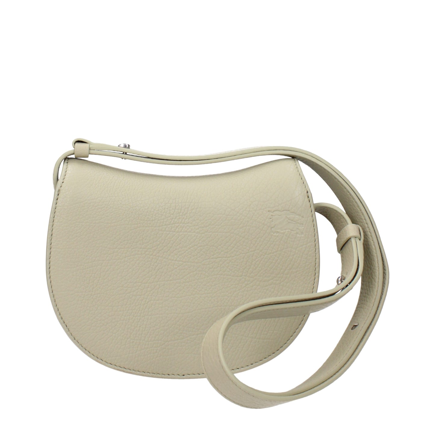 Burberry Green Leather Shoulder Bag