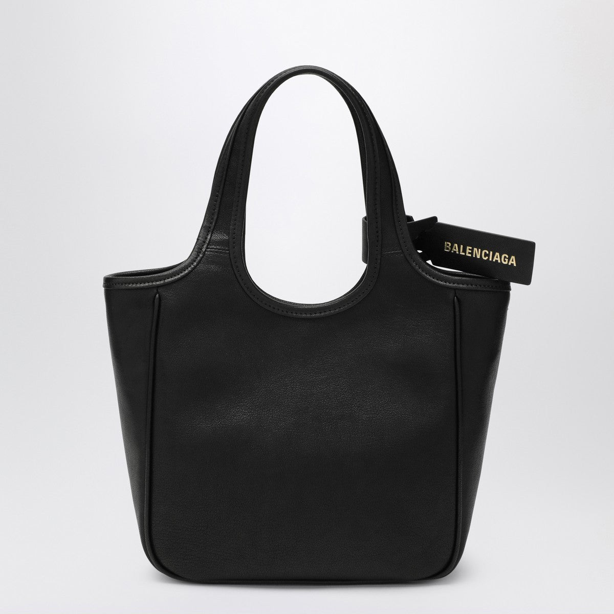 Balenciaga Balenciaga Black Laundrette leather bag