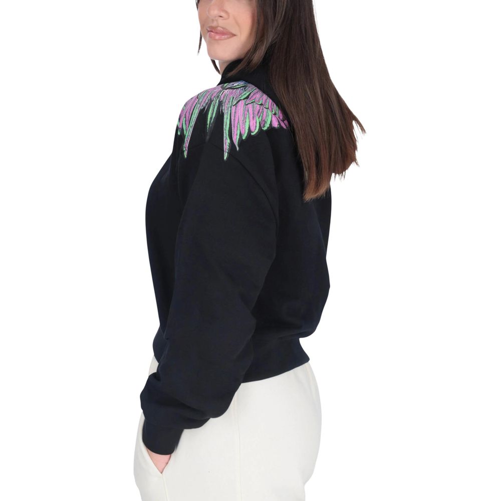 County of Milan Black Cotton Hoody
