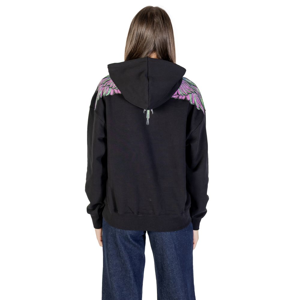 County of Milan Black Cotton Hoody
