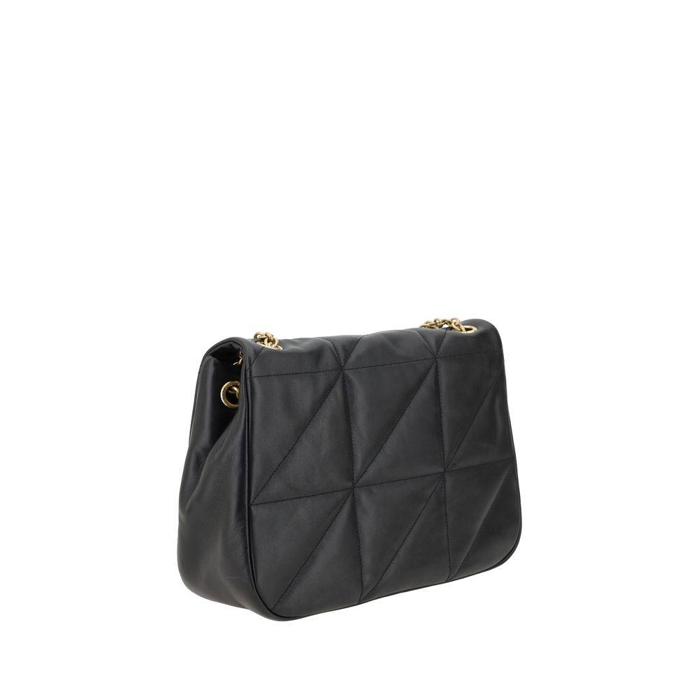 Saint Laurent Black Calf Leather Bos Taurus Shoulder Bag