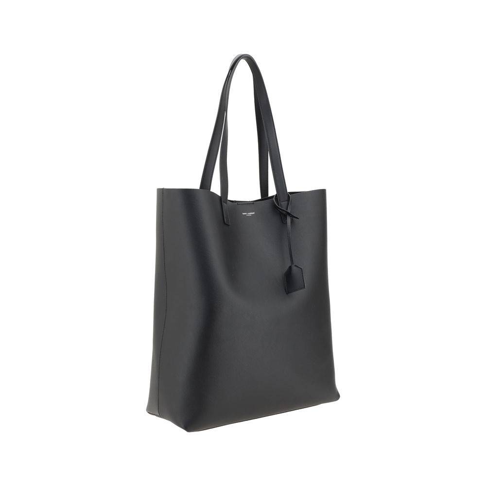Saint Laurent Black Calf Leather Bos Taurus Handbag
