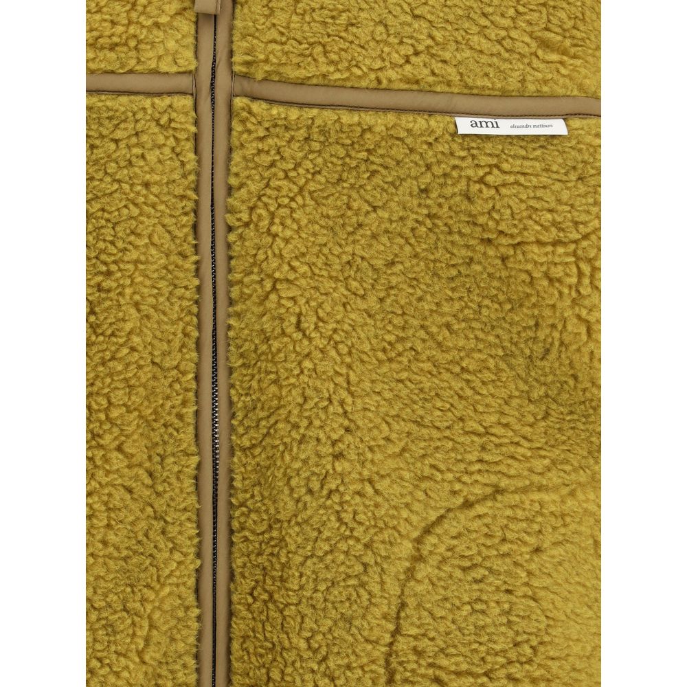 Ami Paris Green Polyester Clothing