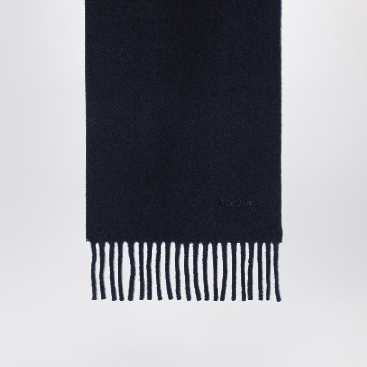Max Mara Max Mara Wool Scarf in Blue