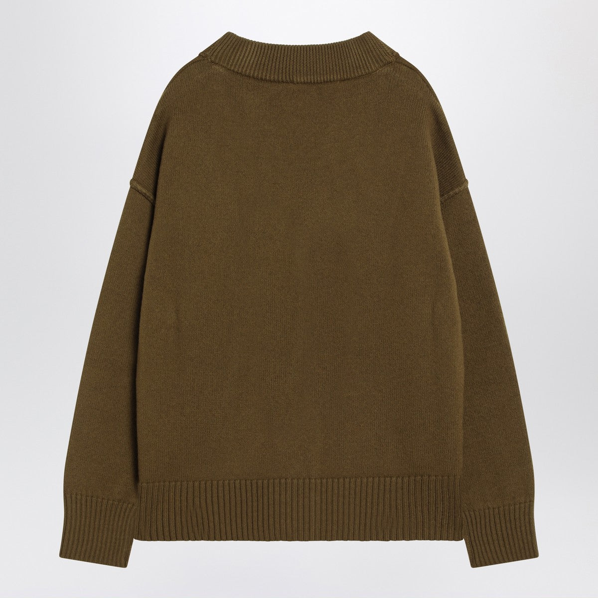 Ami Paris Ami Paris Ami De Coeur bronze cardigan