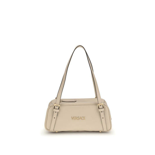 Versace Beige Lamb Ovis Aries Aries Shoulder Bag