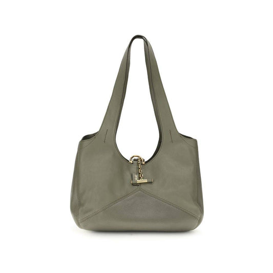Chloé Bicolor Calf Leather Bos Taurus Shoulder Bag