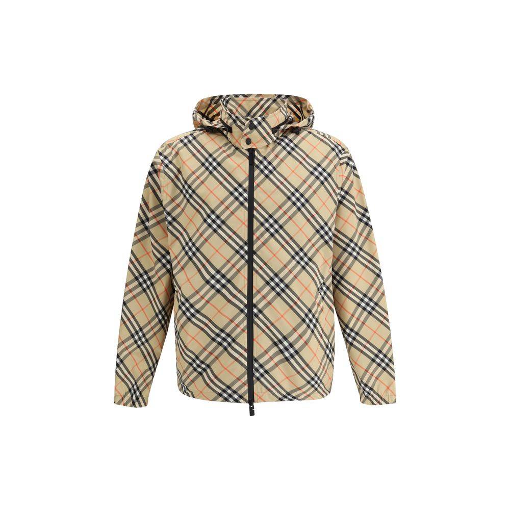 Burberry Multicolor Polyester Shell Jacket